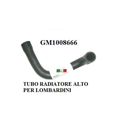 TUBO RADIATORE ALTO PER LOMBARDINI 502 PROGRESS