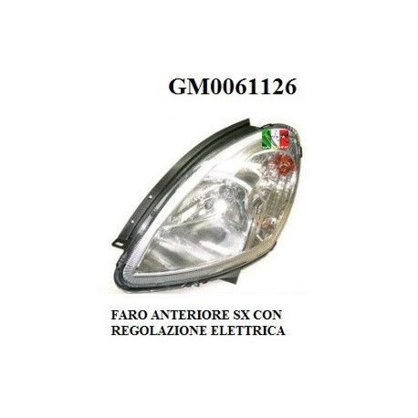 FARO ANTERIORE SINISTRO REGOLAZIONE ELETTRICA