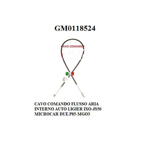 COMANDO INTERNO FLUSSO ARIA