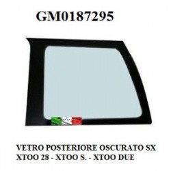 VETRO POSTERIORE SINISTRO OSCURATO
