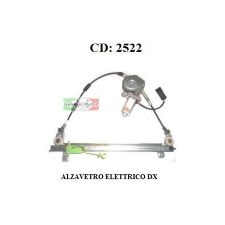 ALZAVETRI ELETTRICO DX