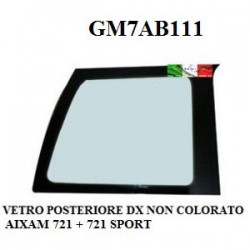VETRO POSTERIORE DESTRO INCOLORE