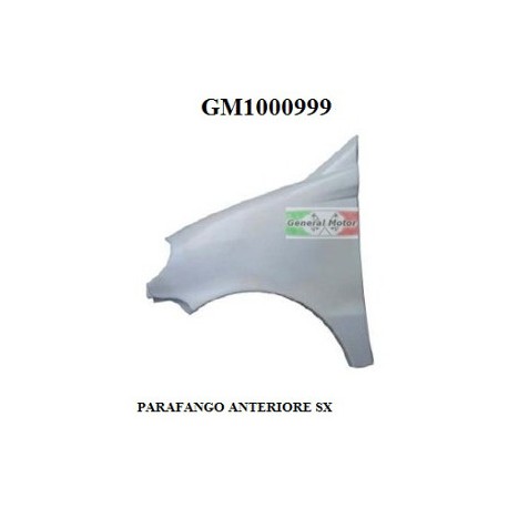 AILE AVANT GAUCHE  EN POLYESTER OU FIBRE DE VERRE