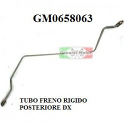 TUBO FRENO RIGIDO POSTERIORE DX