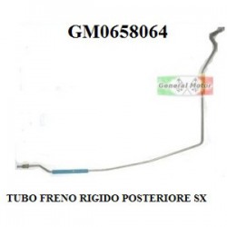 TUBO FRENO RIGIDO POSTERIORE SX