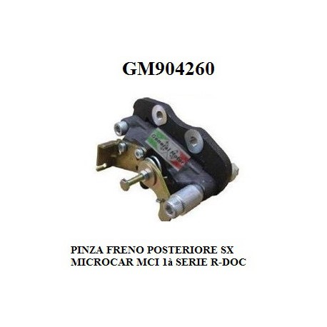 LEFT REAR BRAKE CALLIPER