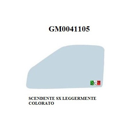 SCENDENTE SINISTRO LEGGERMENTE COLORATO