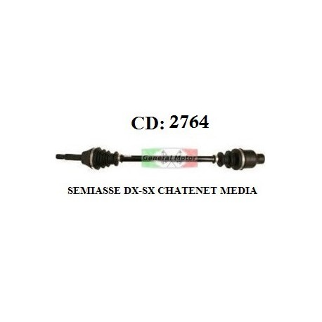 CARDAN OU TRANSMISSION DROITE/GAUCHE L. 585