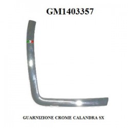 GUARNIZIONE CALANDRA CROMATA SINISTRA