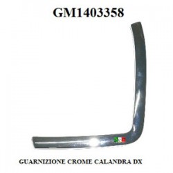 GUARNIZIONE CALANDRA CROMATA DESTRA
