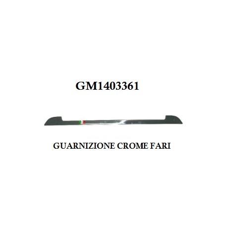 GUARNIZIONE FARI CROMATA