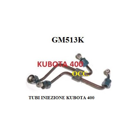 TUBI INIETTORI AIXAM KUBOTA 400