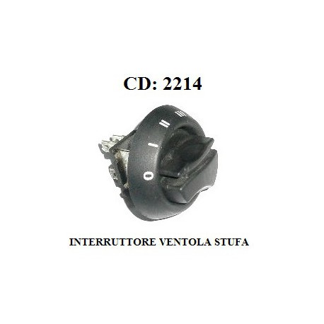 INTERRUTTORE VENTOLA INTERNA
