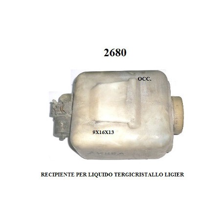 SERBATOIO LIQUIDO TERGICRISTALLI
