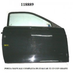 PORTA DESTRA MANUALE COMPLETA