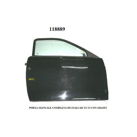 PORTA DESTRA MANUALE COMPLETA