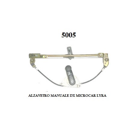 RIGHT MANUAL WINDOW LIFT