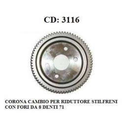 CORONA RIDUTTORE STILFRENI 71 DENTI