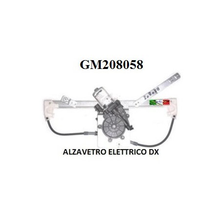 ALZAVETRI ELETTRICO DESTRO