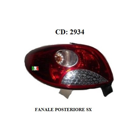 FANALE POSTERIORE SINISTRO