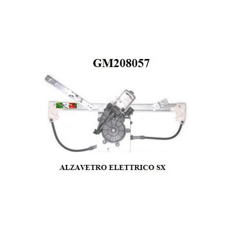 ALZAVETRI ELETTRICO SINISTRO