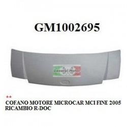 COFANO MOTORE IN RESINA