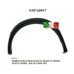 MOLDURA DELANTERA IZQUIERDA AIXAM 721 SPORT SCOUTY SPORT DEL 05 AL FINAL 2007