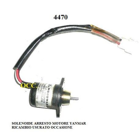 SOLENOIDE ARRESTO MOTORE PER YANMAR