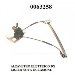 ALZAVETRI ELETTRICO DESTRO