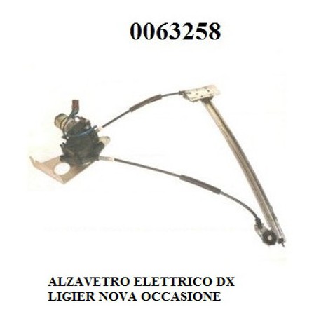 ALZAVETRI ELETTRICO DESTRO
