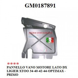 PANNELLO MOTORE LATERALE DESTRO