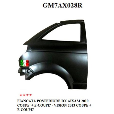 FIANCATA POSTERIORE SINISTRA R-DOC