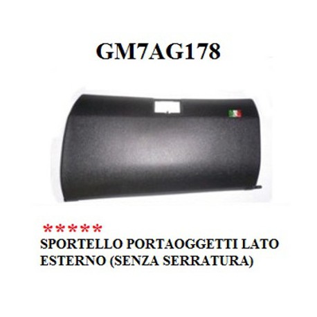 SPORTELLO ESTERNO PORTAOGGETTI 2°SERIE