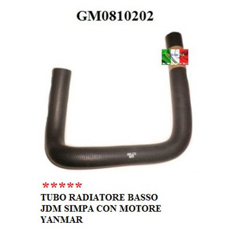 TUBO SUPERIORE RADIATORE