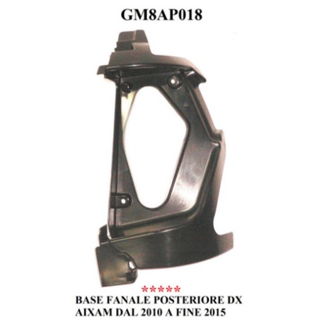 BASE FANALE POSTERIORE DESTRO