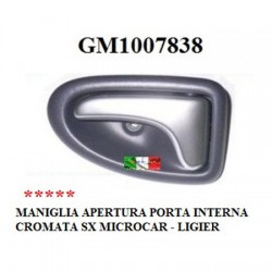 MANIGLIA INTERNA SINISTRA CROME