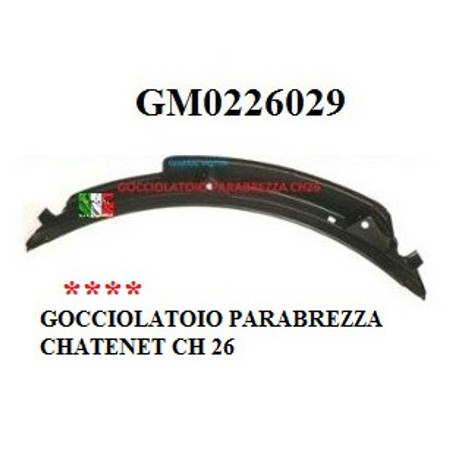 GOCCIOLATOIO PARABREZZA