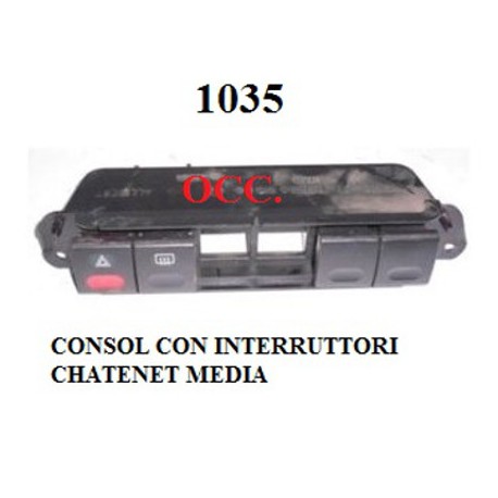 CONSOLLE CON INTERRUTTORI