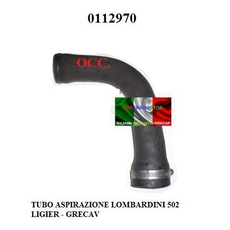 TUBO DI ASPIRAZIONE LOMBARDINI