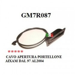 AIXAM BONNET AND TAILGATE OPENING CABLE FROM 97 TO 2004