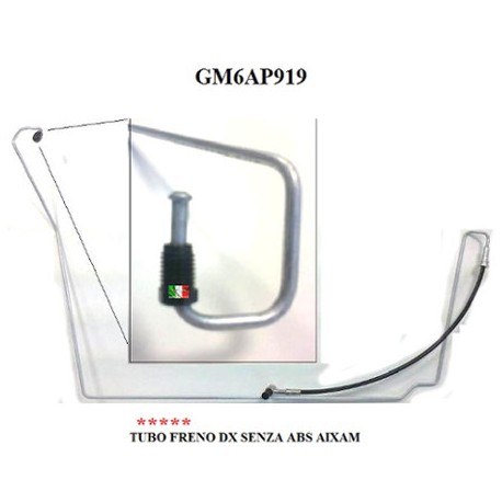 RIGHT FRONT BRAKE FLEXIBLE