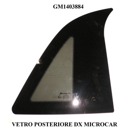 VETRO POSTERIORE SINISTRO