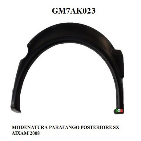 MODANATURA POSTERIORE SINISTRA