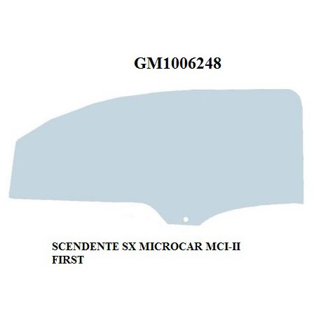 VITRE PORTE GAUCHE