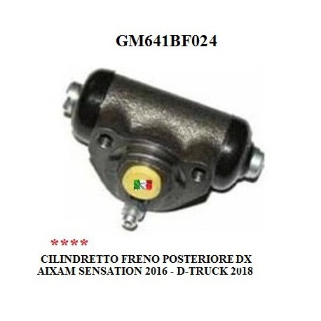 CILINDRETTO FRENO POSTERIORE SINISTRO