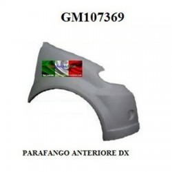 PARAFANGO ANTERIORE DESTRO IN RESINA
