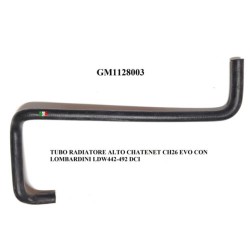 TUBO RADIATORE ALTO CON LOMBARDINI LDW442-492 DCI