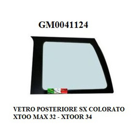 VETRO POSTERIORE SINISTRO COLORATO