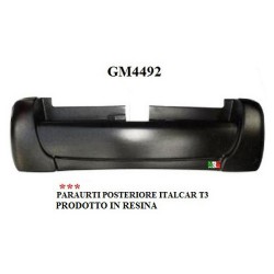 PARACHOQUES TRASERO ITALCAR T3 EN (RESINA)