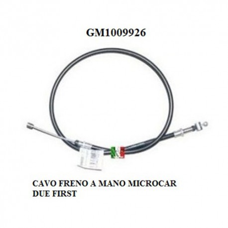 HANDBRAKE CABLE TWO FIRST